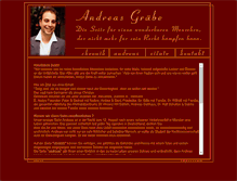 Tablet Screenshot of andreas-graebe.de